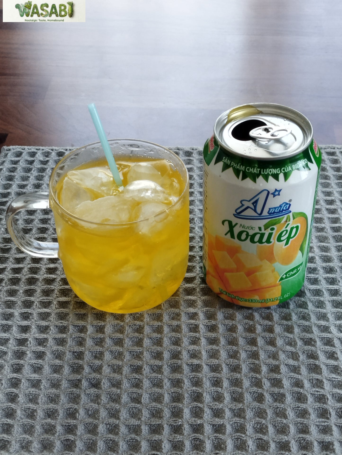 Nước ép xoài chín Việt Nam 360ml Mango juice/Nước Xoài ép