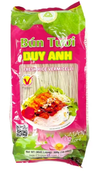 【本場の極細麺】Duy Anh（ジュイアイン）ブン 1mm 300g / Bún Tươi Duy Anh Sợi Nhỏ 1mm