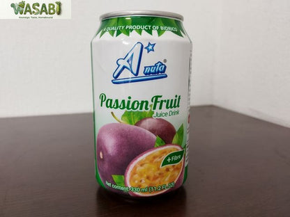 【甘酸っぱくてさっぱり】ベトナム パッションフルーツジュース 360ml / Passion/Nước Chanh Dây