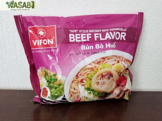 VIFON ブンボーフエ（フエ風牛ライスヌードル） 65g / Bún Bò Huế VIFON Hương Vị Đậm Đà